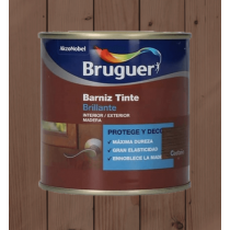 BARNIZ TINTE BRILLANTE NOGAL BRUGUER 750ML