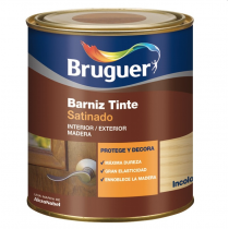 BARNIZ TINTE SATINADO BLANCO NATURAL BRUGUER 750ML