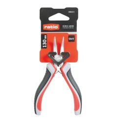 Alicate Serie Mini RATIO Boca semi-redonda punta curva