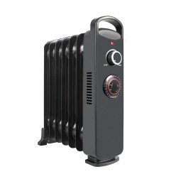 MINI RADIADOR ACEITE 7 ELEMENTOS E352N NEGRO