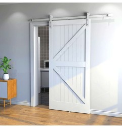 KIT PUERTA CORREDERA GRANERO 2M BLANCO