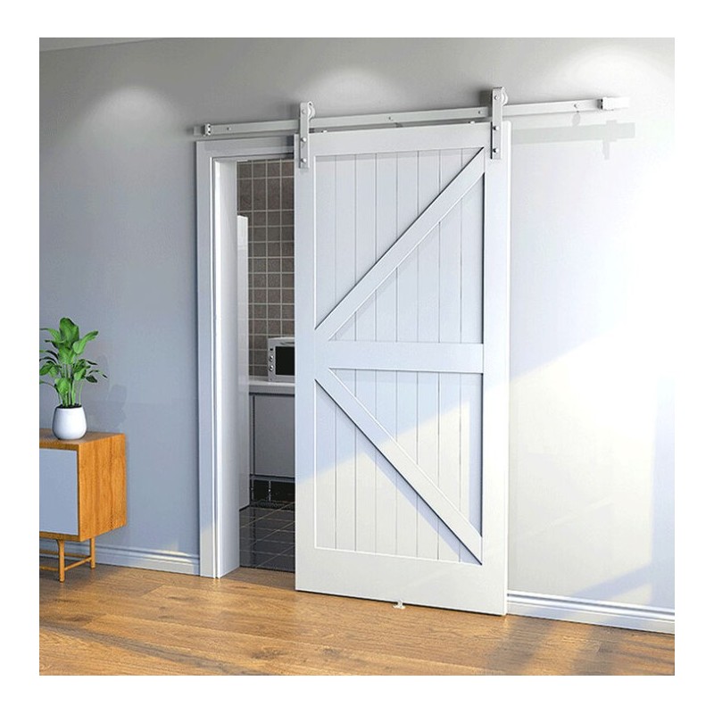 KIT PUERTA CORREDERA GRANERO 2M BLANCO