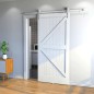 KIT PUERTA CORREDERA GRANERO 2M BLANCO