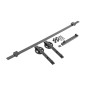 KIT PUERTA CORREDERA NEGRO MATE 2M GTV KIT PUERTA CORREDERA NEGRO MATE 2M GTV
