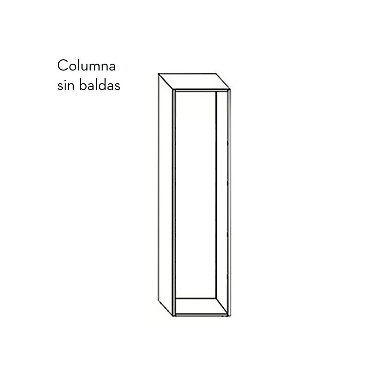 MODULO COLUMNA 2000X600X580MM BLANCO