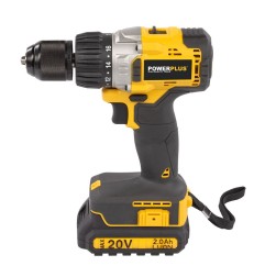 ATORNILLADOR PERCUTOR POWER PLUS POWX00450 20V 2X2AH
