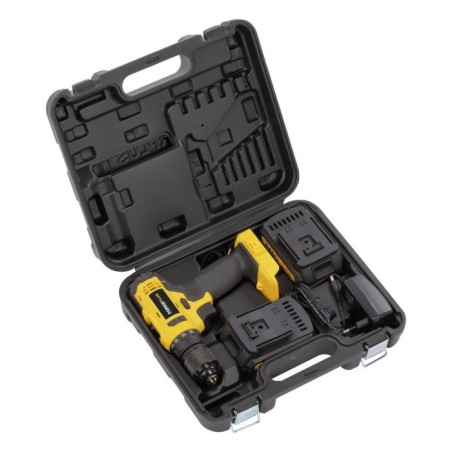 TALADRO ATORNILLADOR POWERPLUS 20V 2X1,5AH