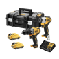 ATORNILLADOR PERCUTOR + IMPACTO DEWALT DCK2111L2T