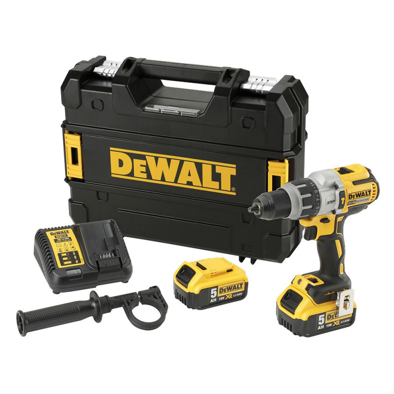 TALADRO COMBINADO XRP 18V 5AH DCD996P2 DEWALT