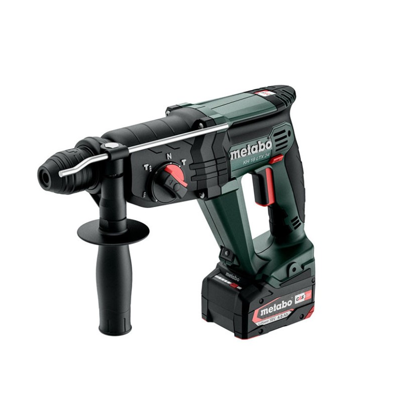MARTILLO BATERÍA SDS PLUS METABO KH 18 LTX 24 18V 2X4.0AH
