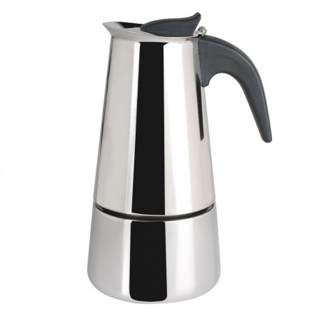 CAFETERA ACERO INOX. IND. NEOS HABITEX 4 TAZAS