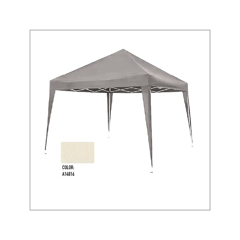 CARPA PLEGABLE BEIGE 3X3XH2,45M