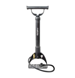 BOMBA INFLAR PIE PLASTICO 120 PSI RATIO