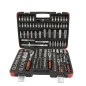 MALETIN HERRAMIENTAS 171 PIEZAS 1/4" 3/8" 1/2"CR-V RATIO
