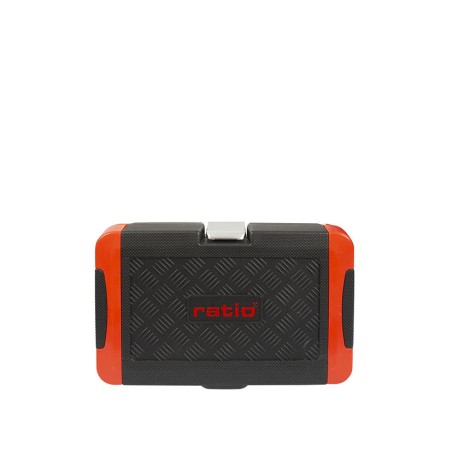 ESTUCHE VASOS Y PUNTAS 130PCS CR-V RATIO