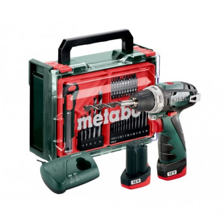 ATORNILLADOR 12V METABO POWERMAXX BASIC SET