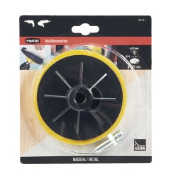 PLATO AUTOGRIP 115MM M14 INCLUYE EJE Ø10