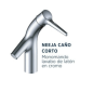 MONOMANDO LAVABO NEEJA CAÑO CORTO CROMO BRILLO