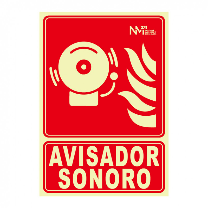 SEÑAL AVISADOR SONORO