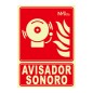 SEÑAL AVISADOR SONORO  210X300MM