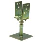 SOPORTE 357 70X116MM ACERO BRICOMATADO SOPORTE 357 70X116MM ACERO BRICOMATADO