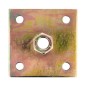 SOPORTE 357 70X116MM ACERO BRICOMATADO SOPORTE 357 70X116MM ACERO BRICOMATADO