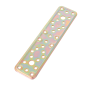 PLACA 500 200X50MM ACERO BRICOMATADO