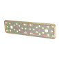 PLACA 500 200X50MM ACERO BRICOMATADO
