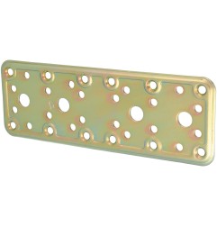 PLACA 501 185X65MM ACERO BRICOMATADO