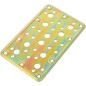 PLACA 504 160X100MM ACERO BRICOMATADO