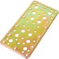 PLACA 504 200X100MM ACERO BRICOMATADO