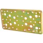 PLACA 504 200X100MM ACERO BRICOMATADO