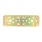 PLACA 500 160X50MM ACERO BRICOMATADO
