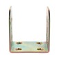 SOPORTE 356 90X90x96MM ACERO BRICOMATADO
