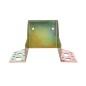 SOPORTE 353 80X82X122MM ACERO BRICOMATADO