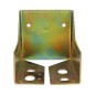 SOPORTE 354 80X80MM ACERO BRICOMATADO