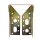 SOPORTE 354 80X80MM ACERO BRICOMATADO
