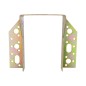 SOPORTE 353 100X82X141MM ACERO BRICOMATADO
