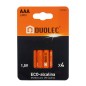 PILA ALCALINA AAA - LR03 BL.4 DUOLEC