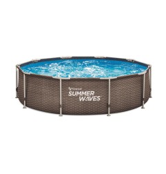 PISCINA TUBULAR Ø366X76CM + DEPURADORA
