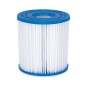 PISCINA TUB.Ø366X76 CM+DEPUR.IMIT.RATTAN