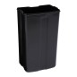 CUBO BASURA CON PEDAL NEGRO 30 L.