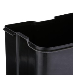 CUBO BASURA CON PEDAL BLANCO 30L