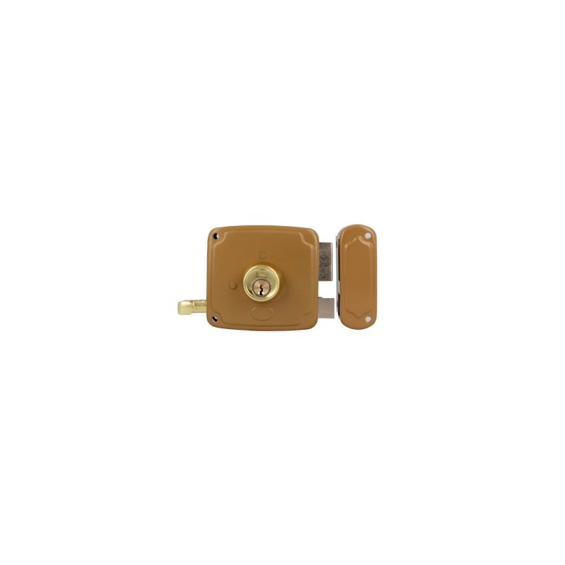 CERRADURA SOBREPONER 72U-100MM ESMALTADO ORO