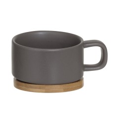 TETERA CERAMICA GRIS TOPO NATURE
