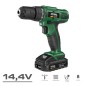 ATORNILLADOR A BATERÍA KOMA TOOLS 14.4V 1,5AH ATORNILLADOR A BATERÍA KOMA TOOLS 14.4V 1,5AH