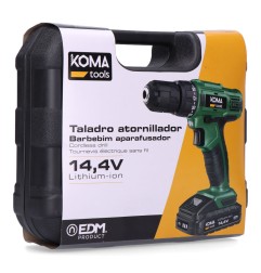 ATORNILLADOR A BATERÍA KOMA TOOLS 14.4V 1,5AH