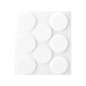 Fieltro redondo 27mm blanco o marrón Fieltro redondo 27mm blanco o marrón