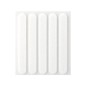FIELTRO OVALADO 95X12MM BLANCO/MARRÓN FIELTRO OVALADO 95X12MM BLANCO/MARRÓN