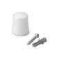 TOPE PUERTA CON TORNILLO 3040 BLANCO 2 UNIDADES TOPE PUERTA CON TORNILLO 3040 BLANCO 2 UNIDADES